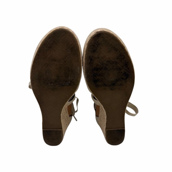 Vionic Solid Tan Textile Wedges - Picture 5 of 6